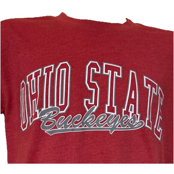 NEW Ohio State Buckeyes Colosseum Red Crew Neck Tee Shirt Youth M 12-14 - Picture 2 of 6